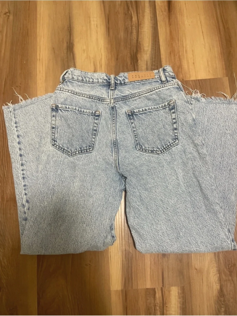 PacSun Slim Straight Light Blue Washed Jeans